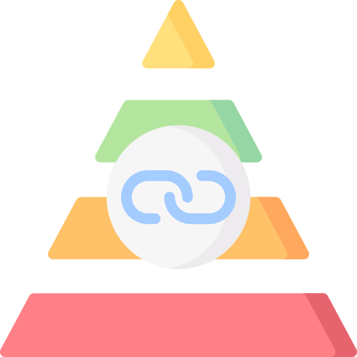 piramide Special Flat icoon