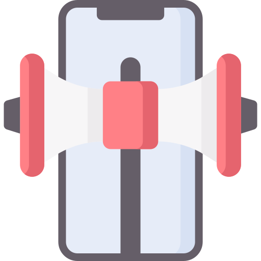 Mobile marketing Special Flat icon