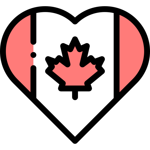 Canada Detailed Rounded Lineal color icon