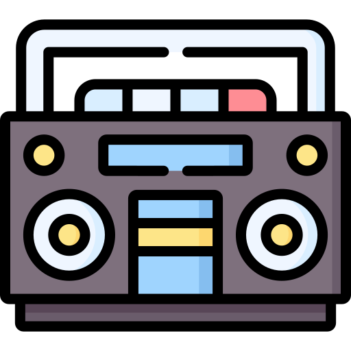 boombox Special Lineal color icon