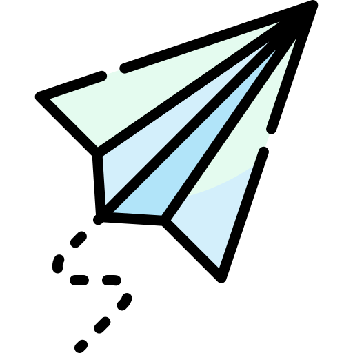 Paper plane Special Lineal color icon