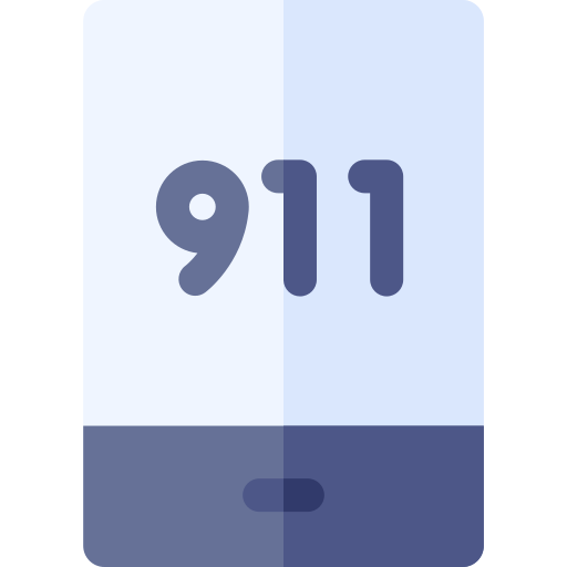 911 Basic Rounded Flat icoon