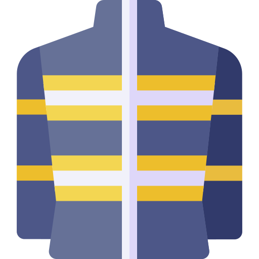 uniforme da vigile del fuoco Basic Rounded Flat icona