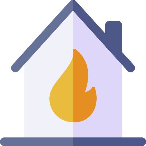 fuego Basic Rounded Flat icono