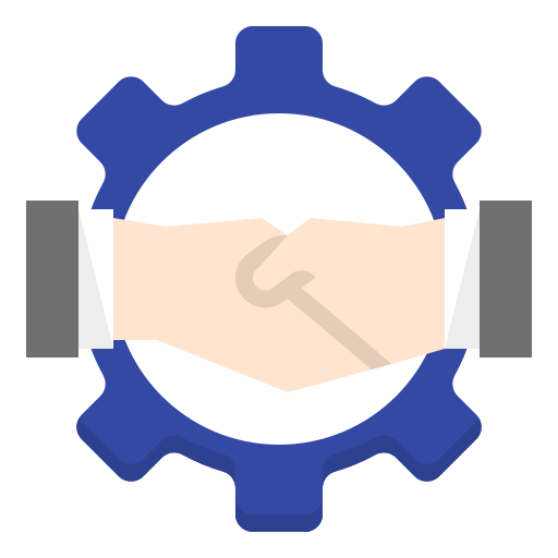 Handshake dDara Flat icon