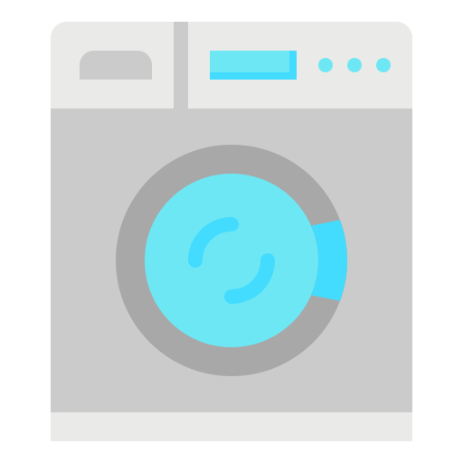 lavatrice photo3idea_studio Flat icona