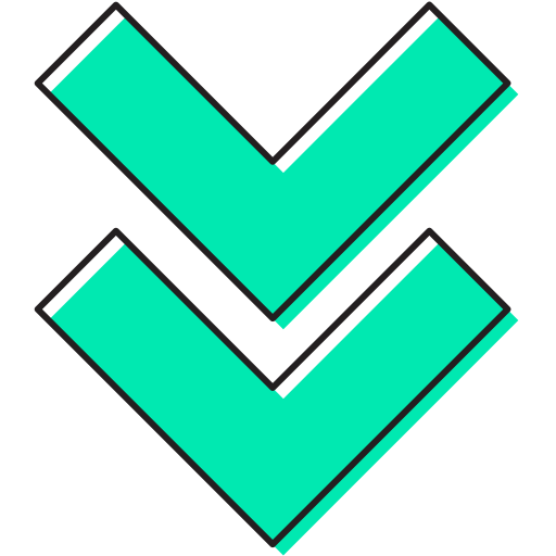 Double arrow Generic Color Omission icon