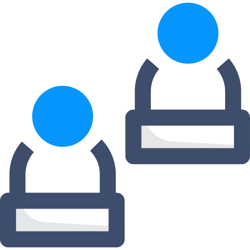 Users SBTS2018 Blue icon