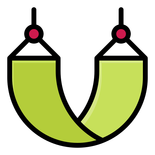 ハンモック Generic Outline Color icon
