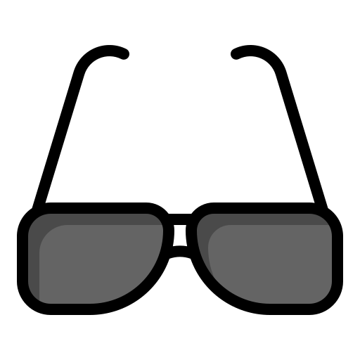 Sunglasses Generic Outline Color icon