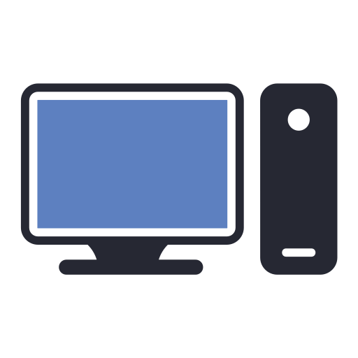 computadora Generic Blue icono