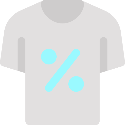 t-shirt bqlqn Flat icon