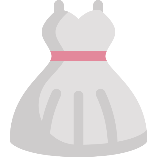 suknia ślubna bqlqn Flat ikona