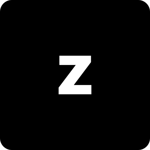 lettre z Generic Glyph Icône