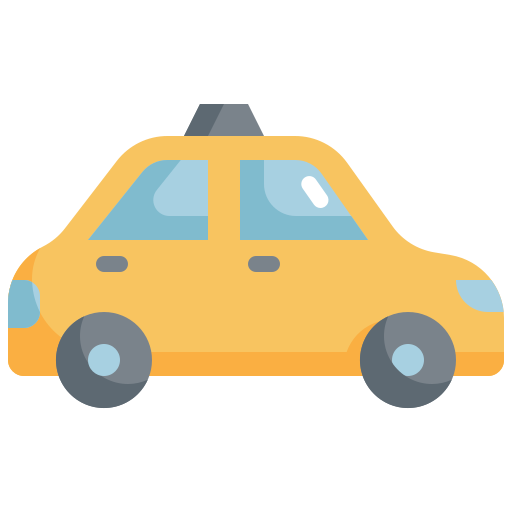 taxi Generic Flat icoon