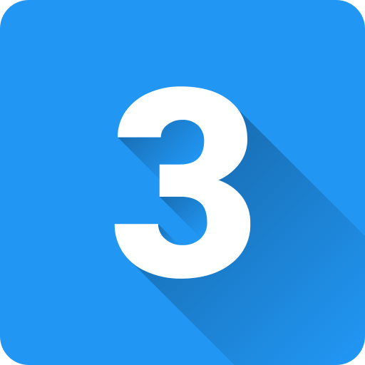 tres Generic Flat icono