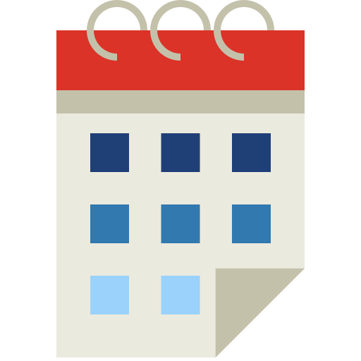 kalendarze Generic Flat ikona
