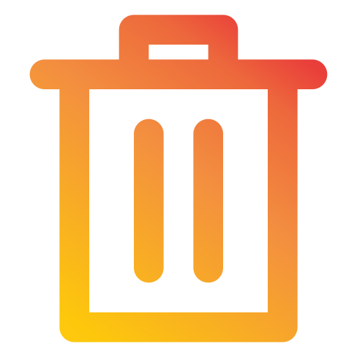 löschen Generic Gradient icon