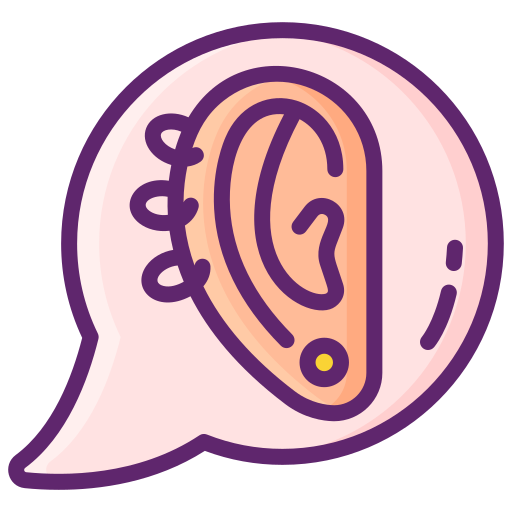 Piercings Flaticons Lineal Color icon