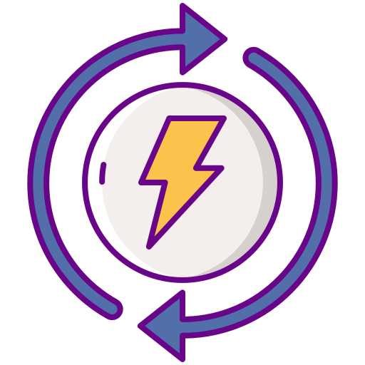 serwis elektryczny Flaticons Lineal Color ikona