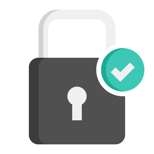 Secure Flaticons Flat icon