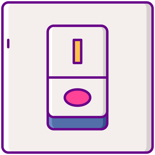 przełącznik światła Flaticons Lineal Color ikona