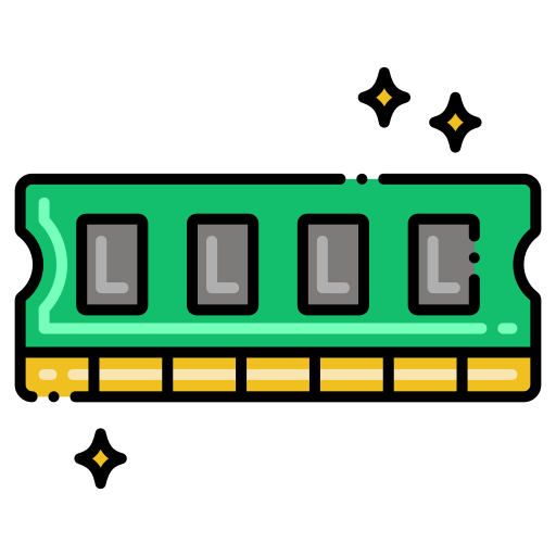 Ram Flaticons Lineal Color icon