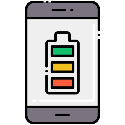 Battery Flaticons Lineal Color icon