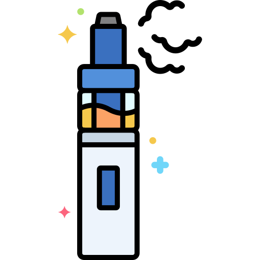 vaping Flaticons Lineal Color icon