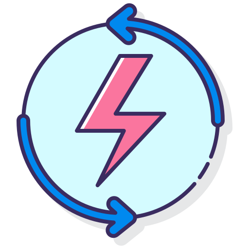 電気サービス Flaticons Lineal Color icon