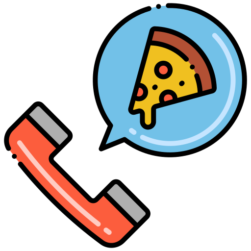 Order food Flaticons Lineal Color icon