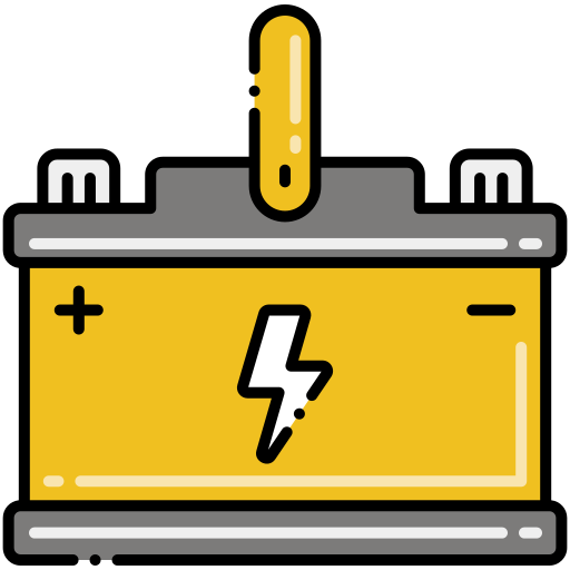 akumulator Flaticons Lineal Color ikona