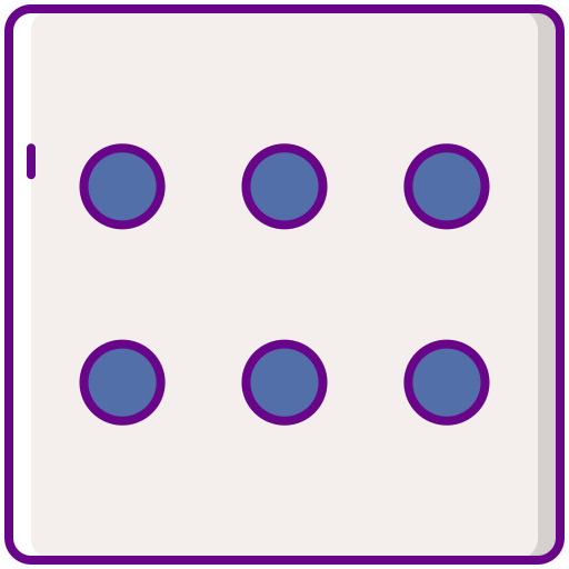 würfel Flaticons Lineal Color icon