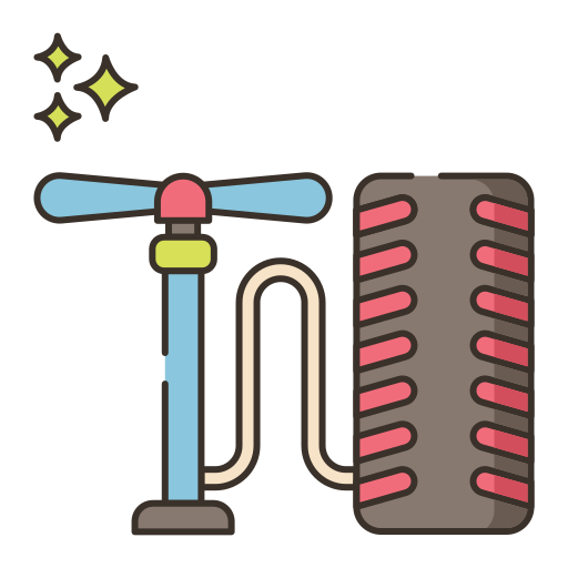 Pump air Flaticons Lineal Color icon