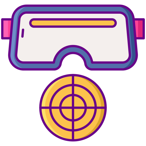 vr-spiel Flaticons Lineal Color icon
