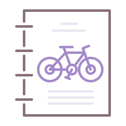 cyclisme Flaticons Lineal Color Icône
