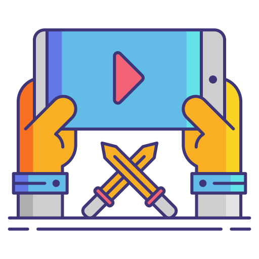 online-streaming Flaticons Lineal Color icon