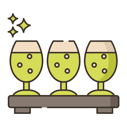 wein Flaticons Lineal Color icon