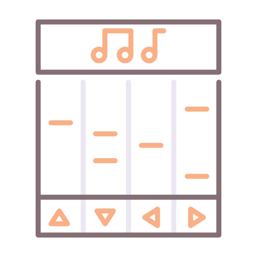 リズム Flaticons Lineal Color icon