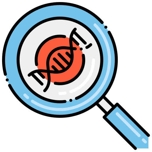 dna-strang Flaticons Lineal Color icon