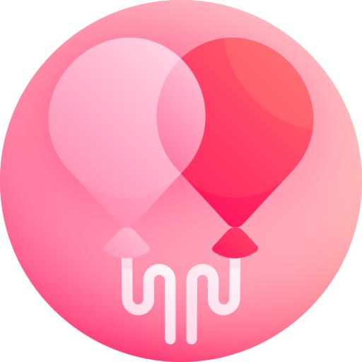 Balloons Gradient Galaxy Gradient icon