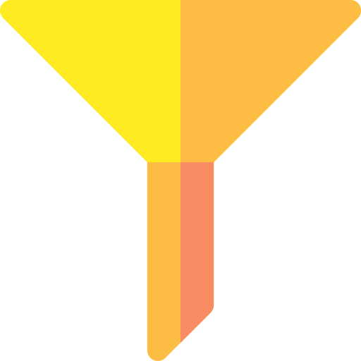 Funnel Basic Rounded Flat icon