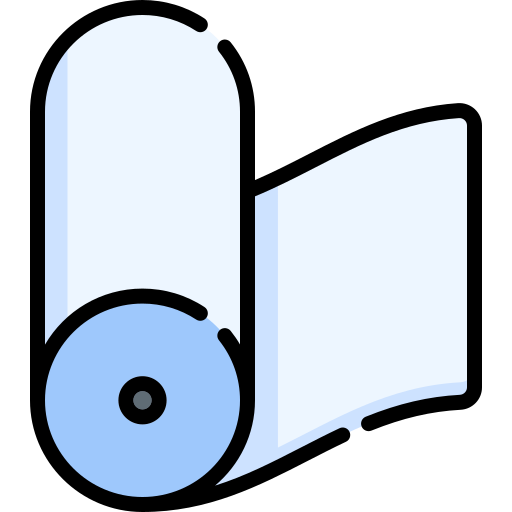 rolka papieru Special Lineal color ikona