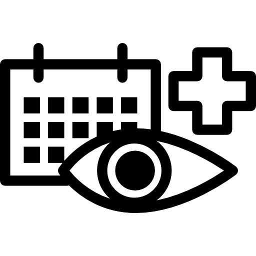 calendario médico  icono
