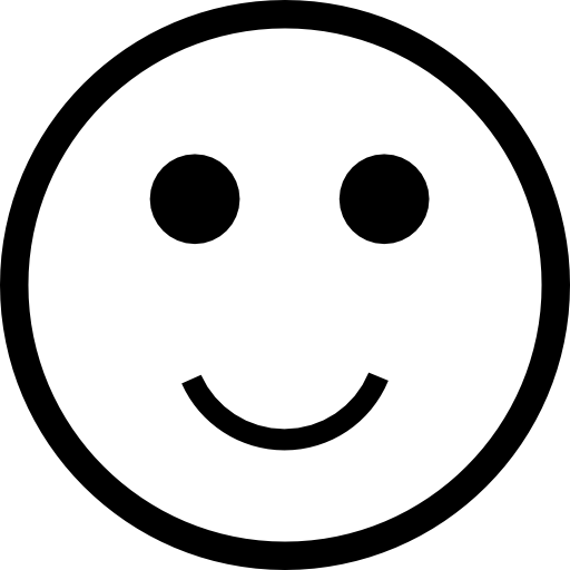 emoticon de sonrisa  icono