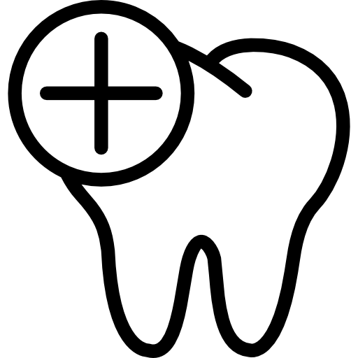 dente sano  icona