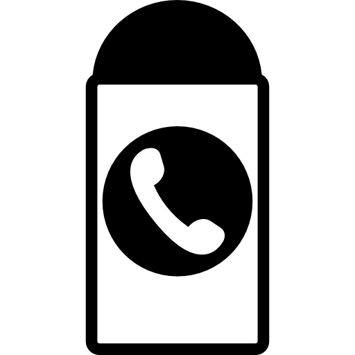 cabina telefónica  icono