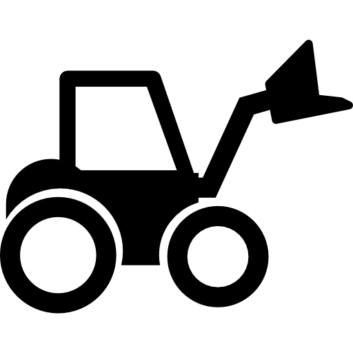 tracteur sur pneus  Icône