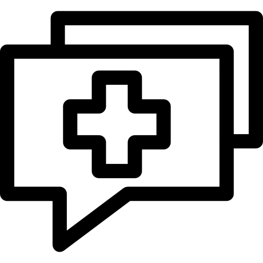conversations sur la médecine et la santé  Icône