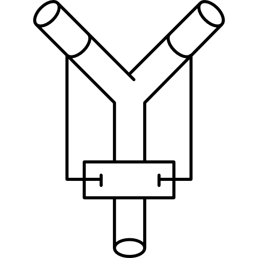 variante del contorno della fionda  icona